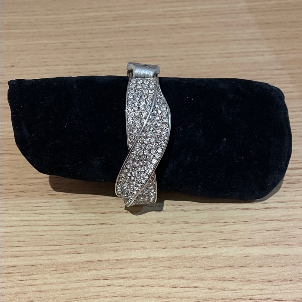 Silver Rhinestone Bracelet - Picture 3 of 3